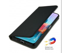 Etui portefeuille noir pour Xiaomi Redmi note 10 Pro