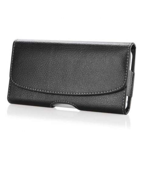 Etui cuir Clip Horizontal Ceinture pour Apple iPhone 15 Plus Etui cuir Clip Horizontal Ceinture pour Apple iPhone 15 Plus