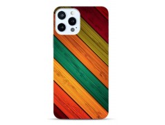 Coque Rainbow en gel pour iPhone 15 Pro