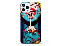 Coque Lollipop mouse en gel pour iPhone 15 Pro