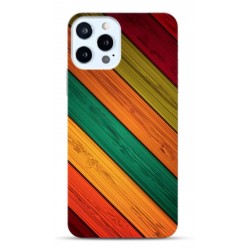 Coque Rainbow wall en gel pour iPhone 15 Pro max