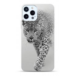 Coque Tigre noir en gel pour iPhone 15 Pro max