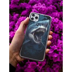 Coque Requin 2 en gel pour iPhone 15 Pro max