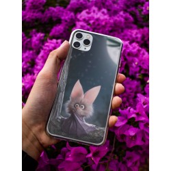 Coque Souris chat en gel pour iPhone 15 Pro max