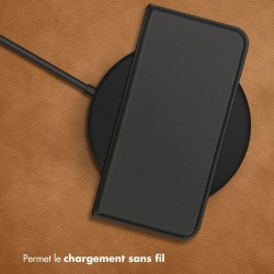 Etui noir portefeuille pour iPhone 13