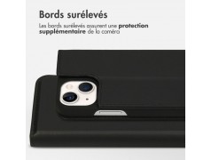 Etui noir portefeuille pour iPhone 13