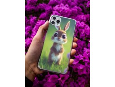 Coque Lapinou en gel pour iPhone 15 Pro