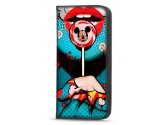 Etui portefeuille sucette souris pour iPhone 15