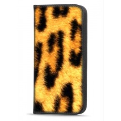 Etui portefeuille tigre pour iPhone 15 plus