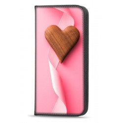 Etui portefeuille Pink heart pour iPhone 15 pro max