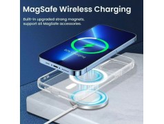 Coque transparente compatible Magsafe pour iPhone 13
