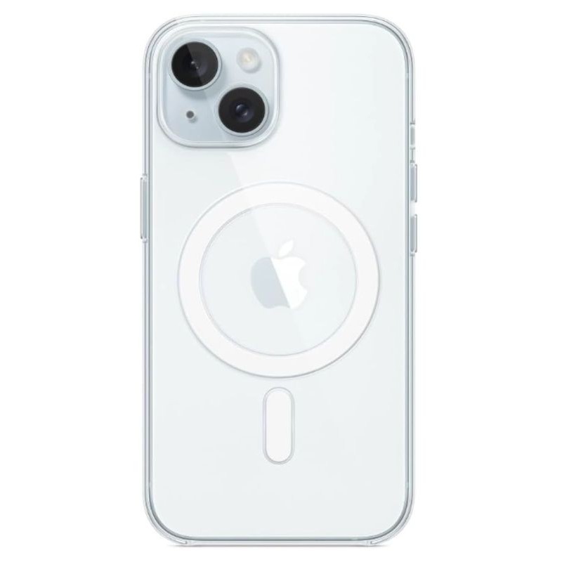 Coque transparente compatible Magsafe pour iPhone 13