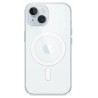 Coque transparente compatible Magsafe pour iPhone 13