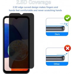 Verre trempé Privacy pour Samsung A14 4G