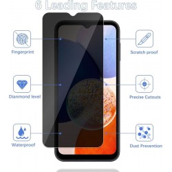 Verre trempé Privacy pour Samsung A14 5G