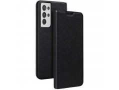 Etui portefeuille noir pour SAMSUNG GALAXY S24 ultra