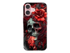Coque souple Death en gel pour iPhone 16+