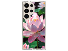 Coque Fleur en gel pour SAMSUNG GALAXY S25 Ultra