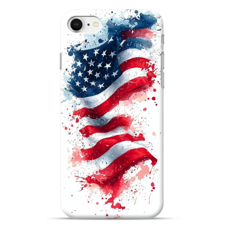 Coque souple USA en gel pour iPhone 16E