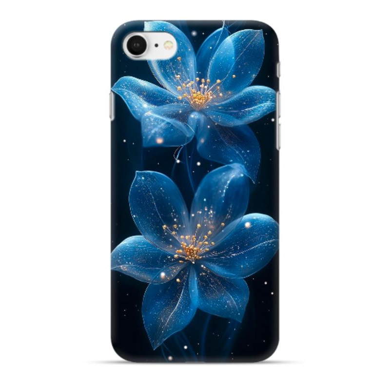 Coque souple Fleur2 en gel pour iPhone 16E