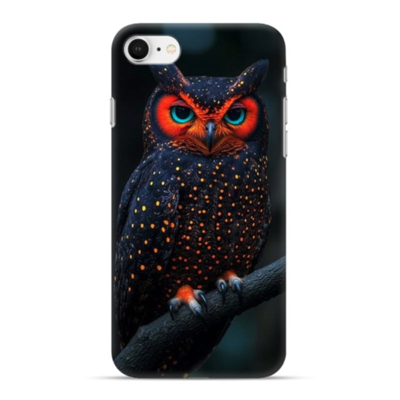 Coque souple Hibou en gel pour iPhone 16E