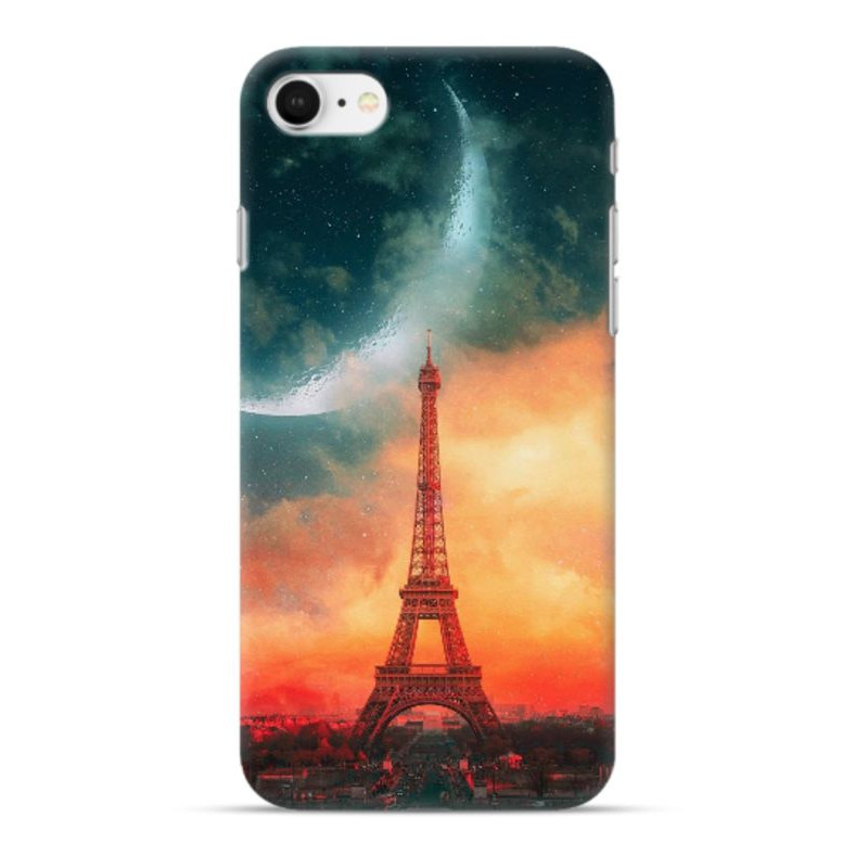 Coque souple Eiffel en gel pour iPhone 16E