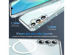 Coque Samsung A16 5G compatible Magsafe et induction