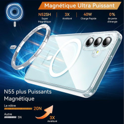 Coque Samsung S24+ compatible Magsafe et induction