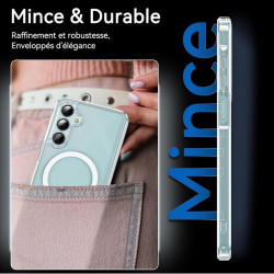 Coque Samsung S23+ compatible Magsafe et induction