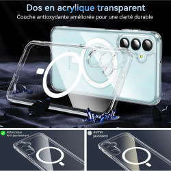 Coque Samsung S25+ compatible Magsafe et induction