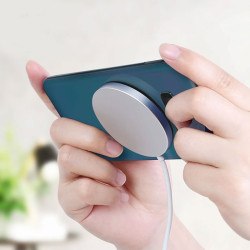 Adaptateur MagSafe Anneau Magnétique Adhésif - Charge Sans Fil Compatible