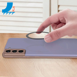 Adaptateur MagSafe Anneau Magnétique Adhésif - Charge Sans Fil Compatible