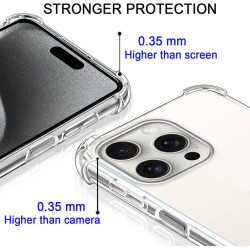 Coque cordon transparente pour iPhone 15 Pro MAX