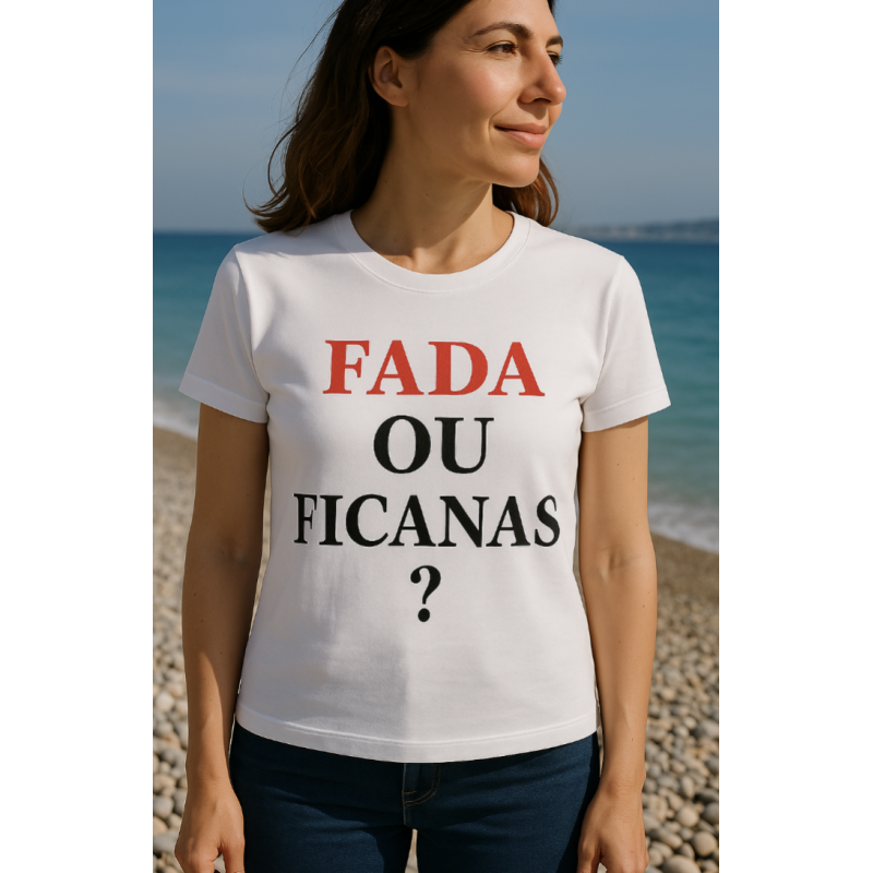Tee-shirt niçois Fada ou Ficanas Femme Taille XL Tee-shirt niçois Fada ou Ficanas Femme Taille XL