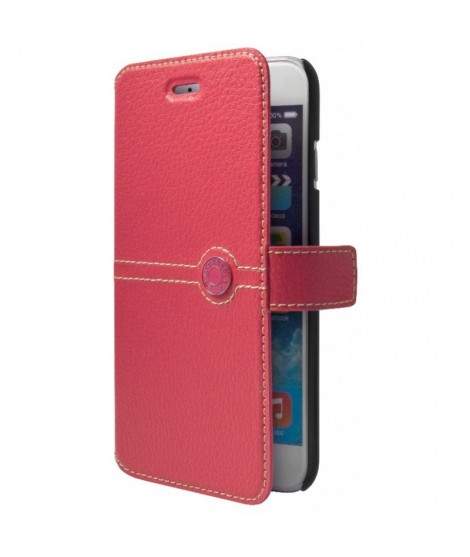 Etui cuir original rose FACONNABLE pour iPhone 6+ Etui cuir original rose FACONNABLE pour iPhone 6+