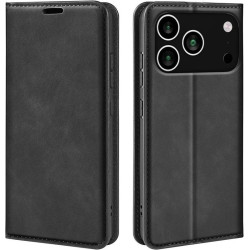 Étui Portefeuille Noir iPhone 17 Pro – Protection & Expédition 48H | Phone Boutique