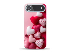 Coque Cœurs en gel pour iPhone 17 Air