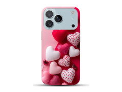 Coque Coeurs en gel pour iPhone 17 Pro MAX