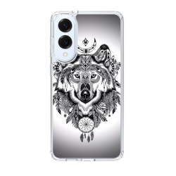 Coque Wolf en gel pour SAMSUNG GALAXY S25 Edge
