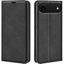 Étui Portefeuille Noir iPhone 17 Air, Livraison 48H | Phone Boutique