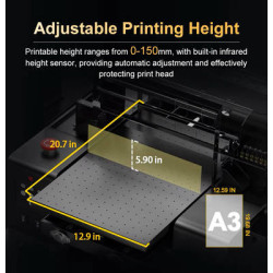 Imprimante UV A3 XP600 – Impression professionnelle