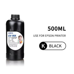 Encre UV Noir – Impression UV et UV DTF haute qualité
