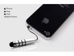  MINI Stylet argente pour Iphone,ipad et Ipod touch .