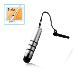  MINI Stylet argente pour Iphone,ipad et Ipod touch .