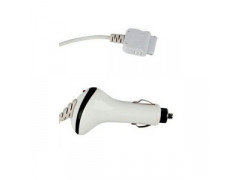 Chargeur 12 volts allume cigare pour Iphone, Ipad et Ipod.