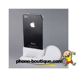 Support amplificateur blanc pour Iphone 4 et 4S