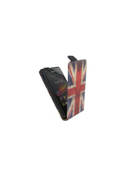 Etui Cuir pour SONY XPERIA M